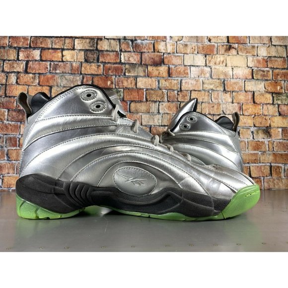 Size 12 - Reebok Shaqnosis Moss Silver (Near DS) - Picture 7 of 10